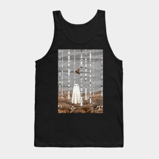 white mushrooms Tank Top